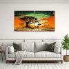 conjunto-de-2-telas-en-bastidor-moderno-de-fantas-a-rbol-en-sabana-y-desierto-en-colores-verde-y-naranja-neo-1