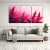 conjunto-de-3-lienzos-armon-a-de-colores-con-granos-amaranth-en-rojo-y-rosa-neonoir-atmosph-1