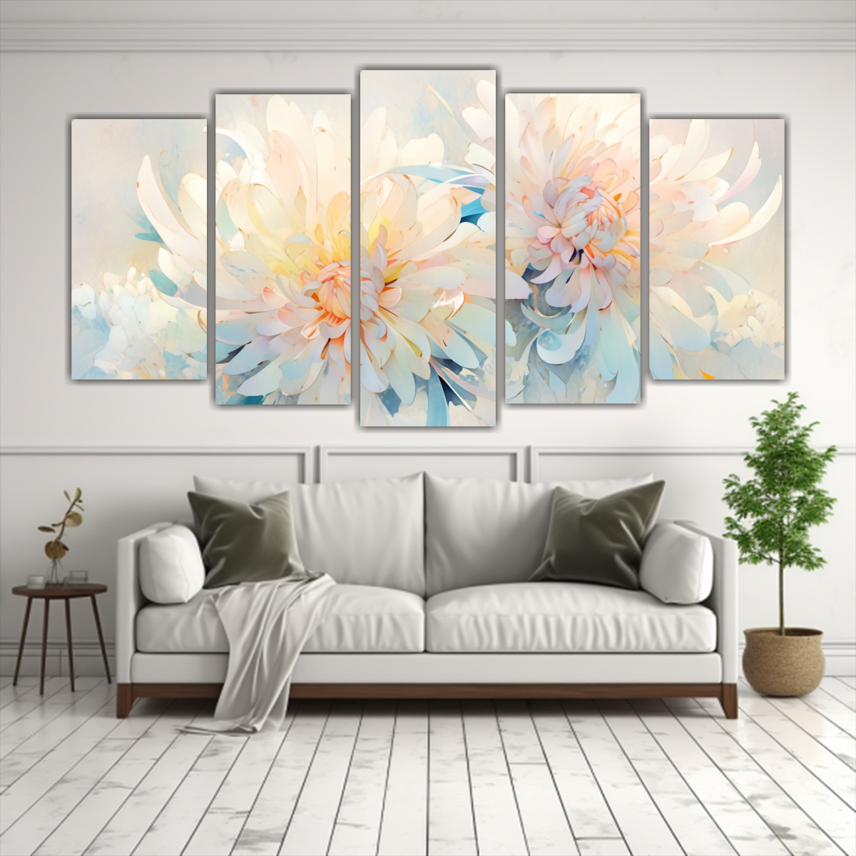 conjunto-de-5-cuadros-conceptuales-impresionantes-de-crisantemos-en-acuarela-1