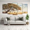 conjunto-de-5-cuadros-impresos-a-todo-color-del-rbol-acacia-en-estilo-abstracto-detallado-y-de-alta-calidad-1