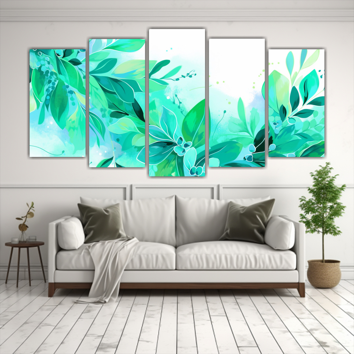 conjunto-de-5-lienzos-de-tela-con-composici-n-din-mica-en-colores-verde-y-turquesa-con-una-atm-sfera-neonoir-en-la-decoraci-n-de-pinturas-al-leo-1-1