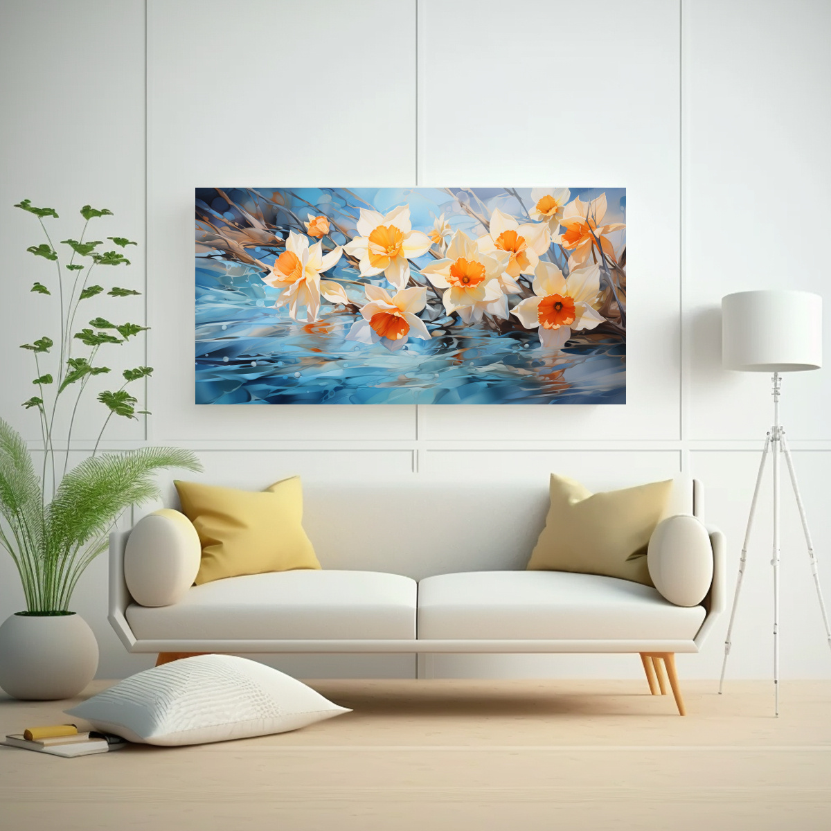 cuadro-abstracci-n-elegancia-flores-narcisos-colores-pastel-acuarela-1