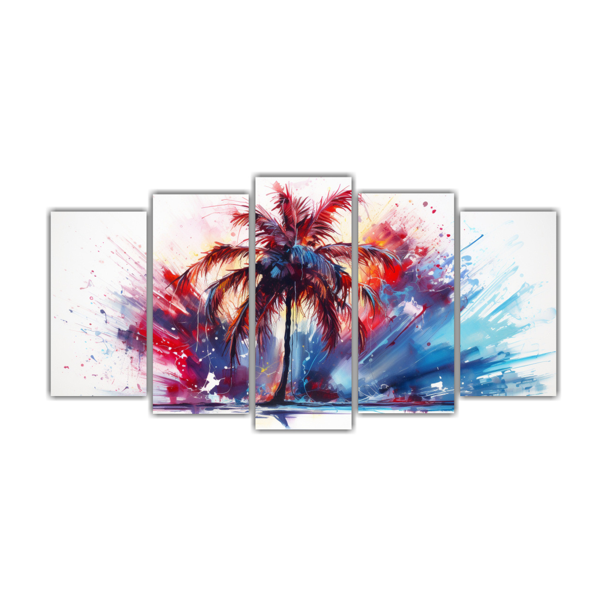 cuadro-abstracto-de-palmera-roja-y-azul-para-decoraci-n