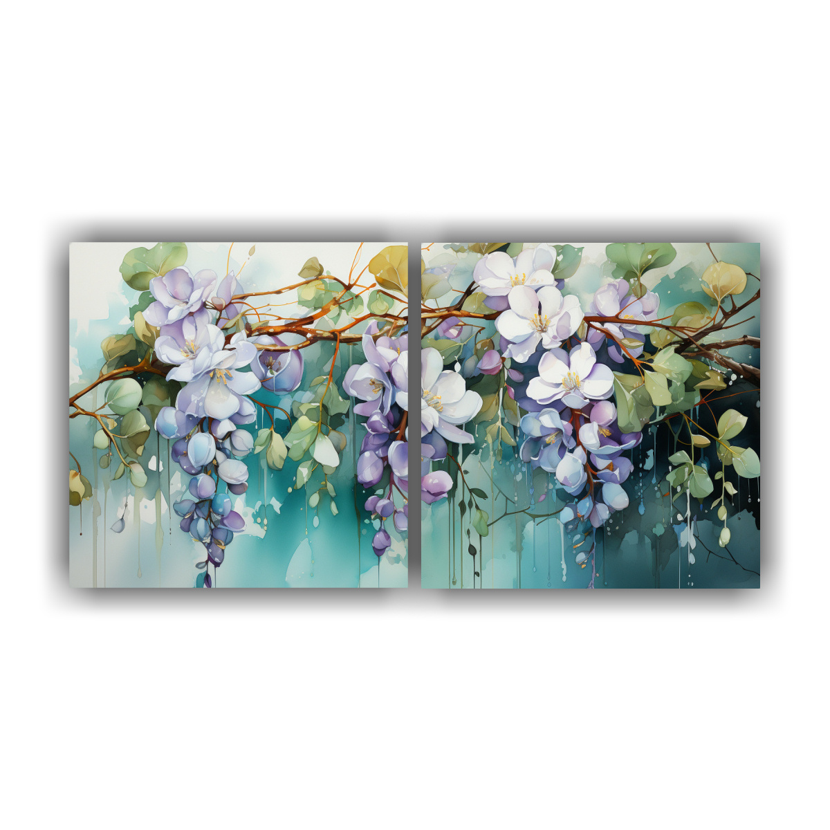 cuadro-abstracto-de-pintura-verde-y-dorado-con-flores-de-glicinias-para-decoraci-n-de-dos-artes