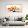 cuadro-abstracto-de-rbol-tropical-en-colores-naranjas-dos-artes-de-pared-moderno-vitalidad-a-1-1