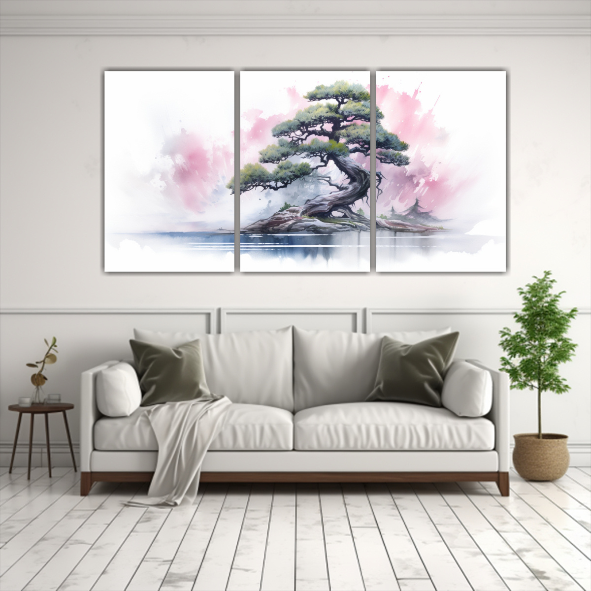 cuadro-abstracto-estilo-galer-a-con-composiciones-de-rbol-de-pino-bons-i-en-colores-blanco-y-rosa-1