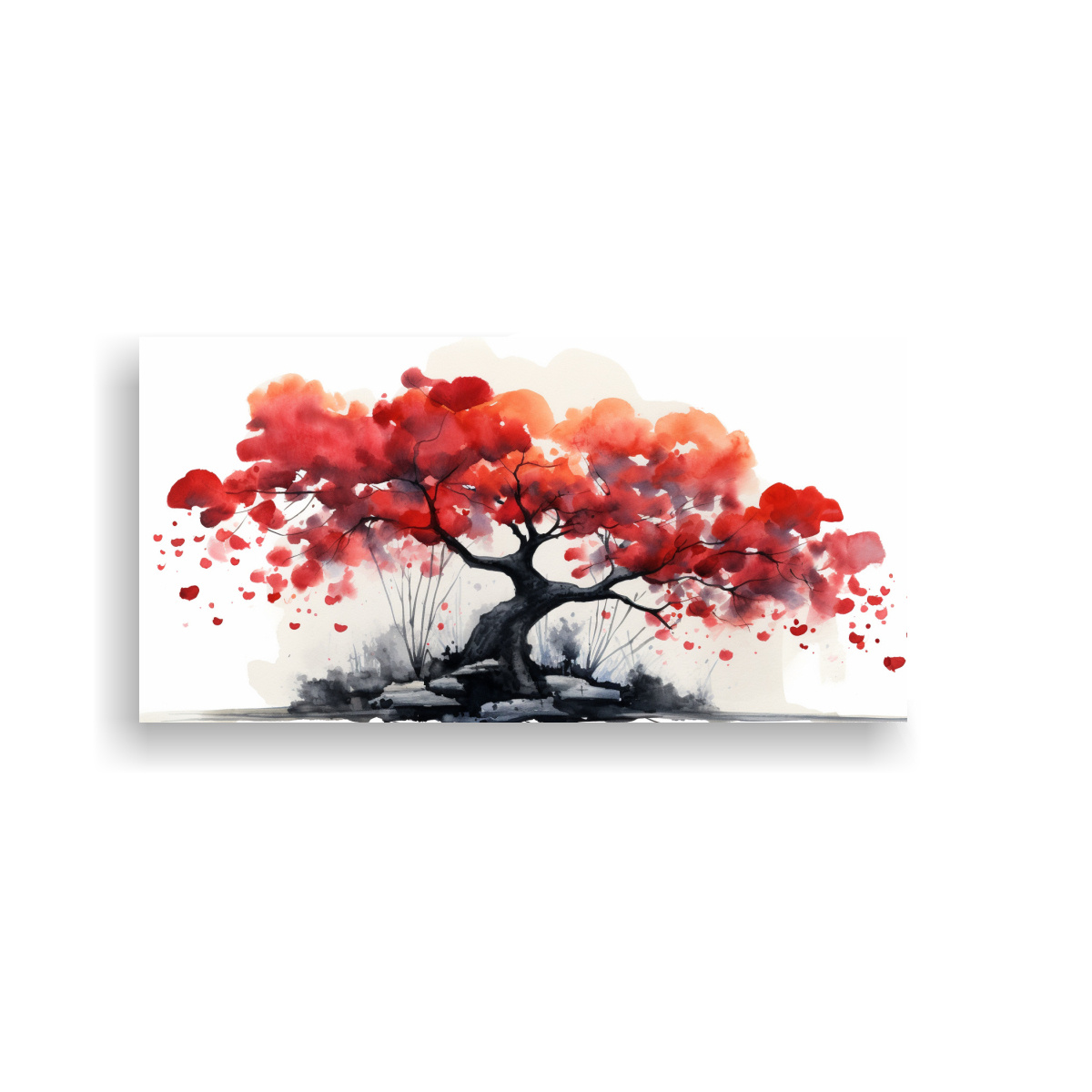 cuadro-abstracto-estilo-galer-a-ginkgo-biloba-bons-i-en-colores-rojo-y-negro