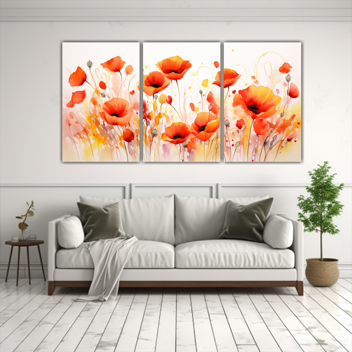 cuadro-abstracto-poppies-composici-n-equilibrada-de-flores-rojas-y-naranjas-en-bastidor-1