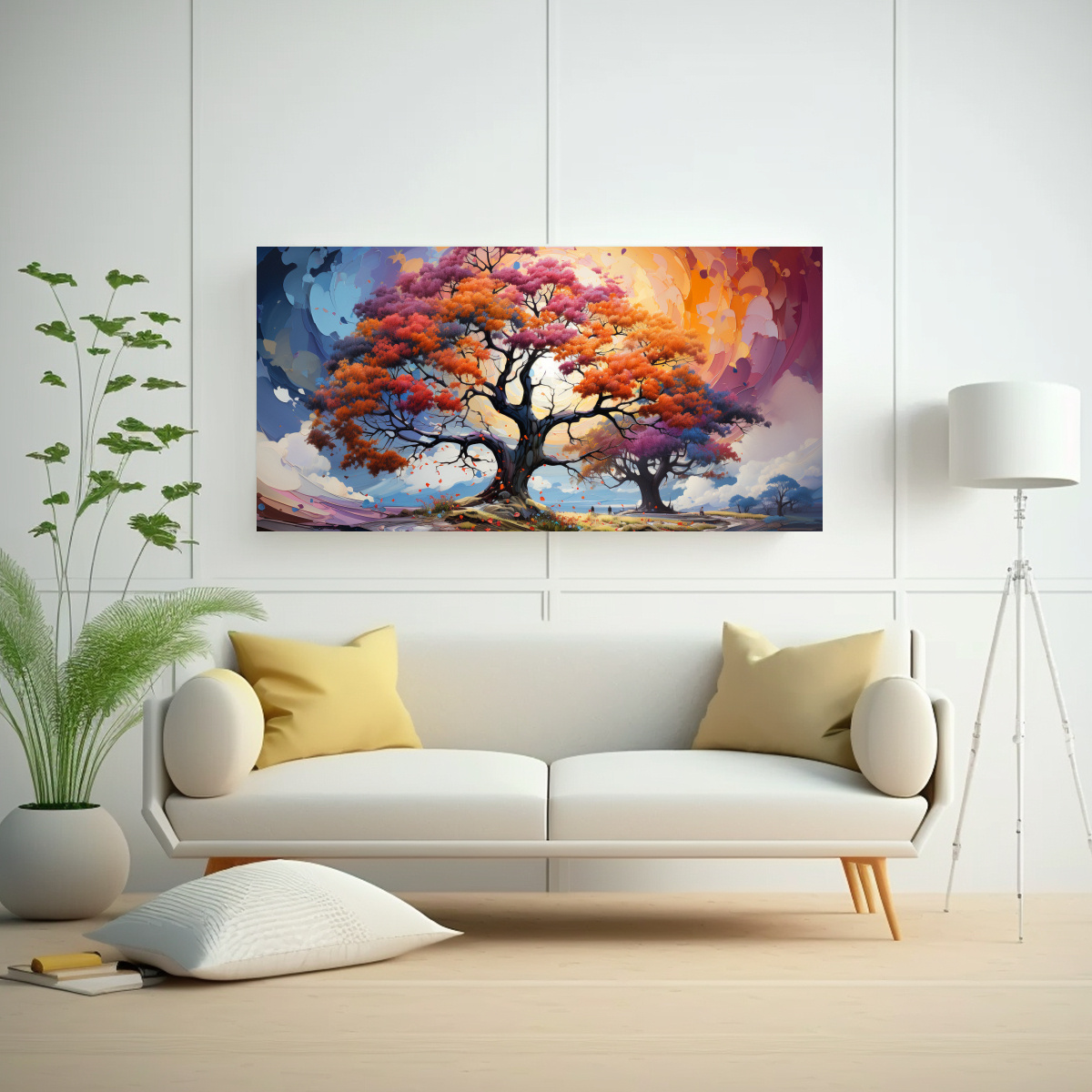 cuadro-abstracto-rbol-abedul-escena-intensa-colores-arco-ris-1