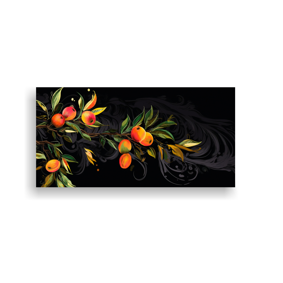 cuadro-creativa-regalo-de-rbol-de-mango-en-colores-negros-atmosfera-neonoir-neo-pop