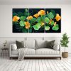 cuadro-de-arte-de-pared-composici-n-equilibrio-nasturtium-hierbas-en-verde-y-naranja-neonoir-1-1