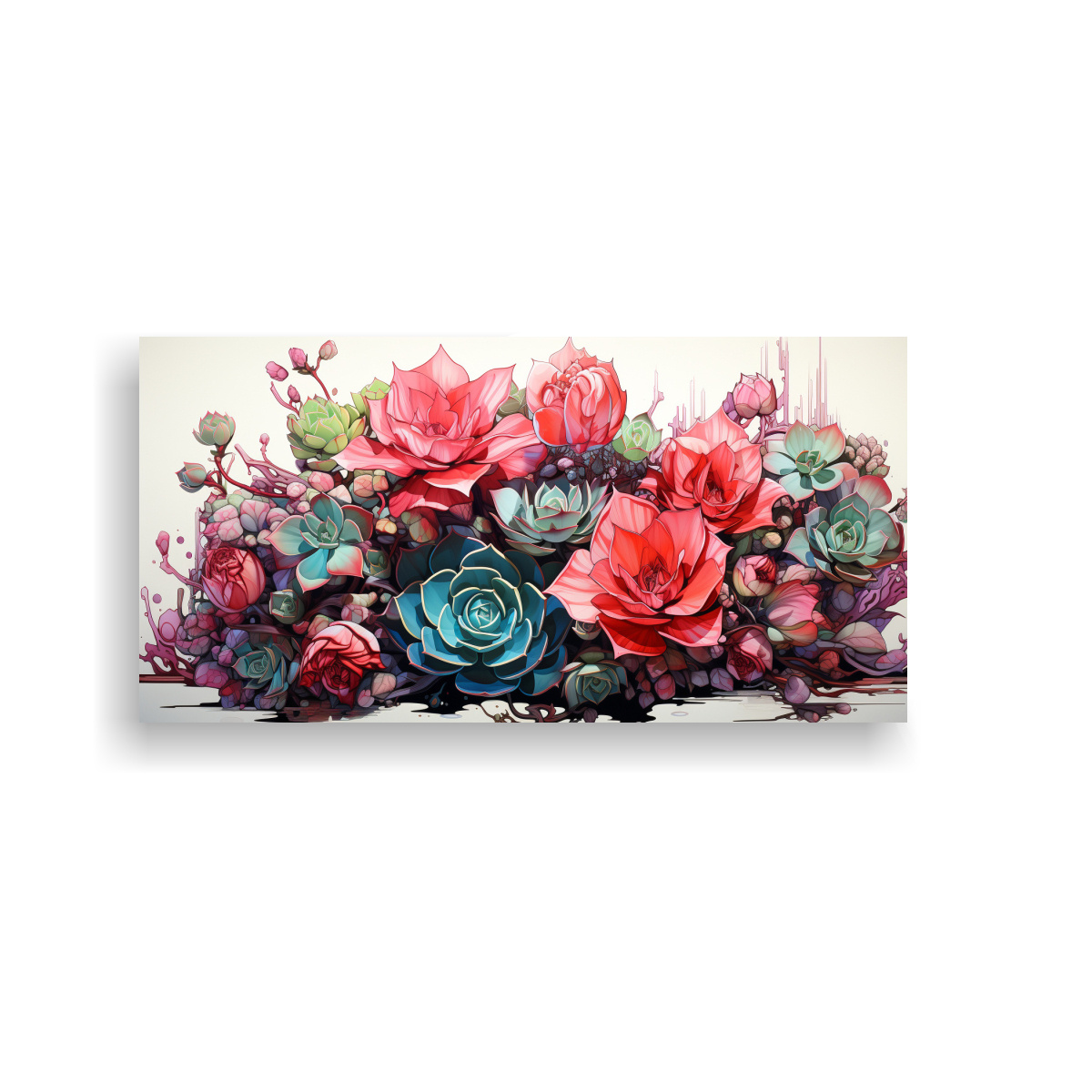 cuadro-de-imagen-plantas-suculentas-en-colores-verde-y-rosa-atm-sfera-neonoir