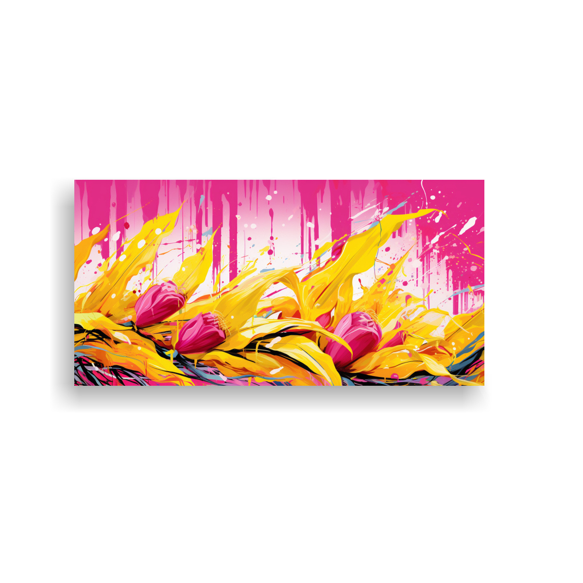 cuadro-de-tela-con-adorno-de-colores-de-ma-z-en-amarillo-y-rosa-atm-sfera-neonoir