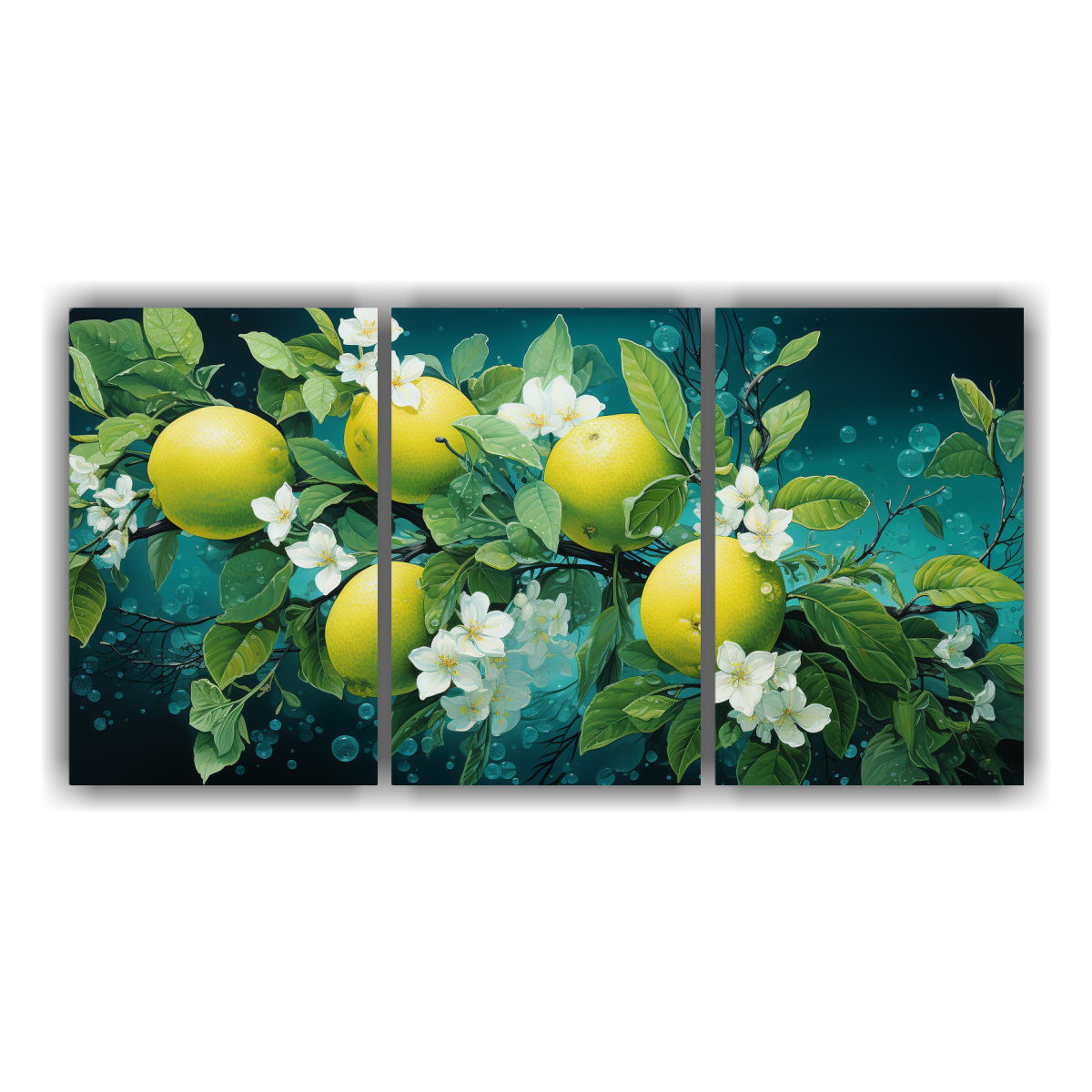 cuadro-decorativo-set-3-lienzos-finas-l-neas-originalidad-rbol-de-lim-n-en-verde-y-blanco-atmosfera-neonoir