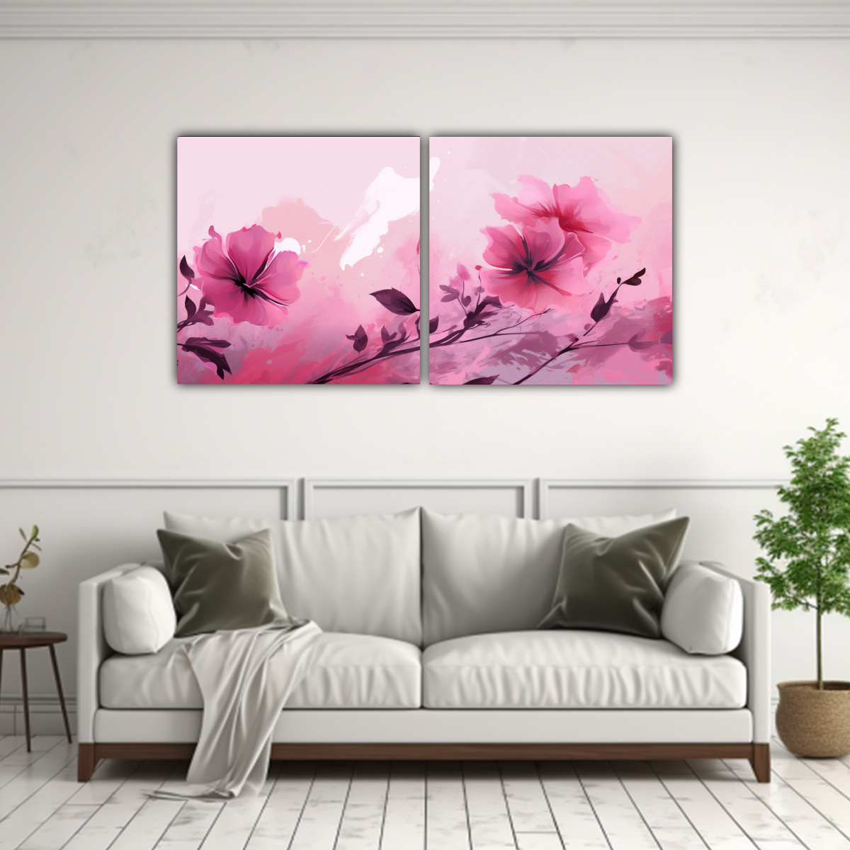 cuadro-finas-l-neas-rosa-para-oficina-neonoir-estilo-medio-1