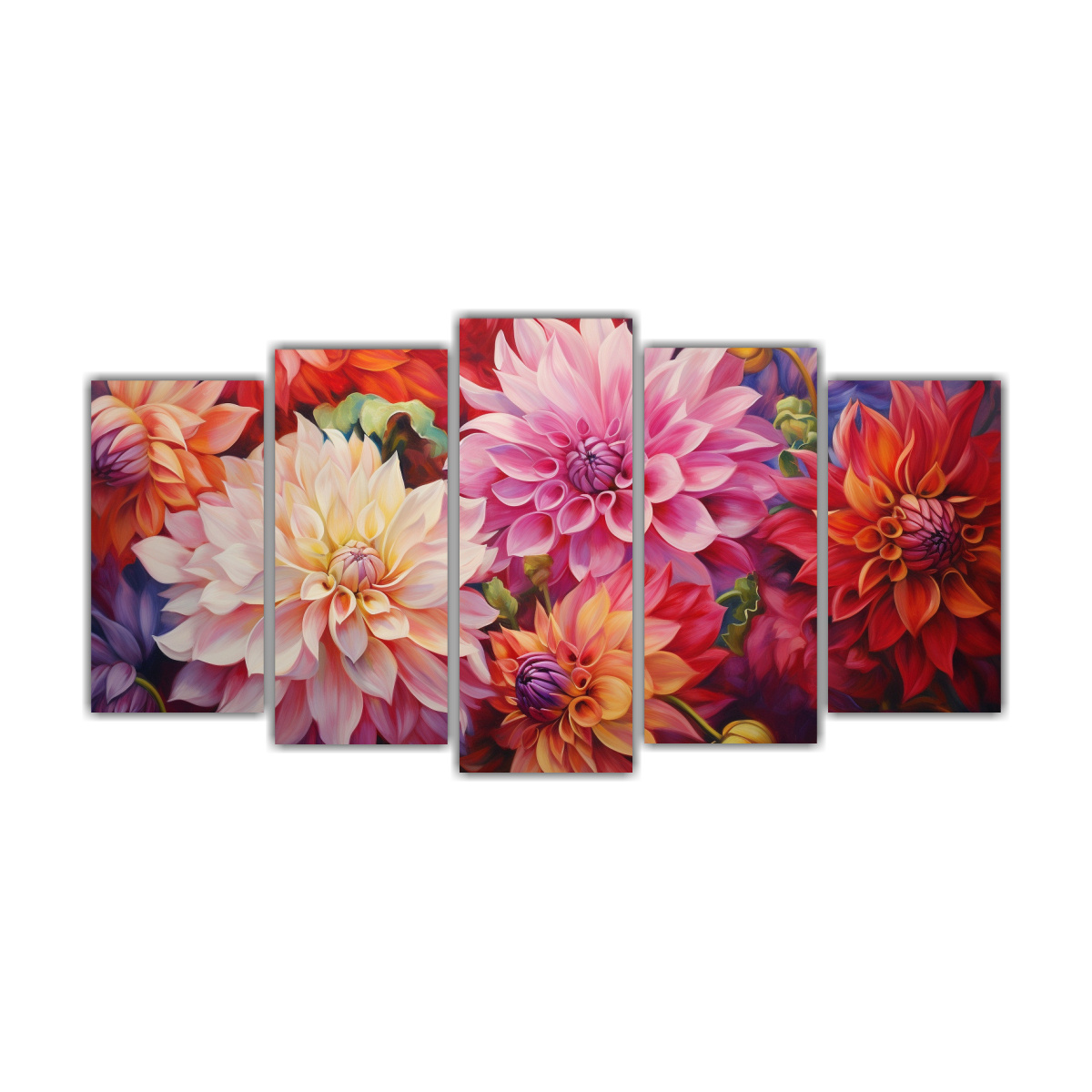 cuadro-floral-de-dahlias-en-lienzo-estilo-pintura-abstracta-detalles-en-leo