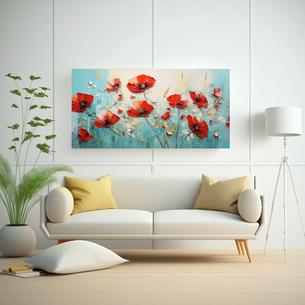 cuadro-horizontal-elegancia-en-rojo-y-turquesa-pintura-de-flores-en-lienzo-para-decoraci-n-1