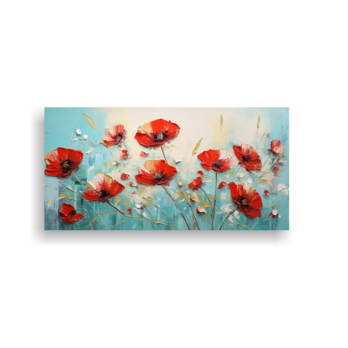 cuadro-horizontal-elegancia-en-rojo-y-turquesa-pintura-de-flores-en-lienzo-para-decoraci-n