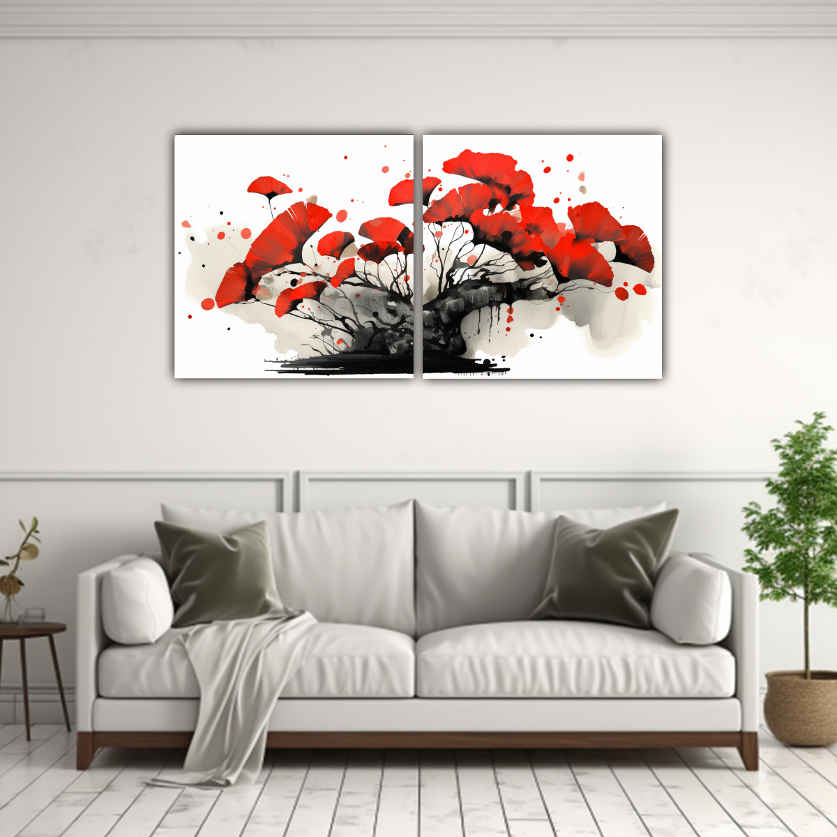 cuadro-inspiraci-n-ginkgo-biloba-bons-i-rojo-y-negro-abstracto-1