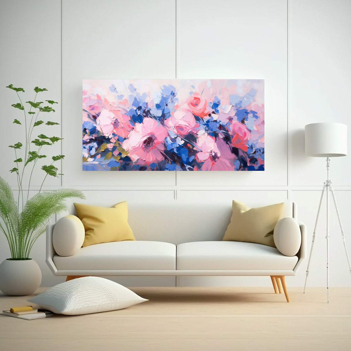 cuadro-movimiento-unica-a-flores-en-colores-rosa-y-azul-en-lienzo-1