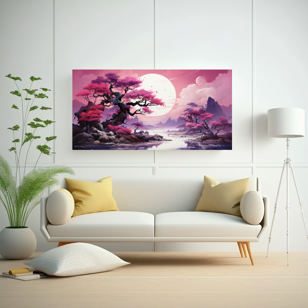 cuadro-patron-intenso-regalo-bons-i-en-morado-y-dorado-atmosfera-neonoir-1