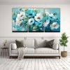 cuadro-tres-artes-vanguardia-escena-turquesa-flores-en-lienzo-estilo-1