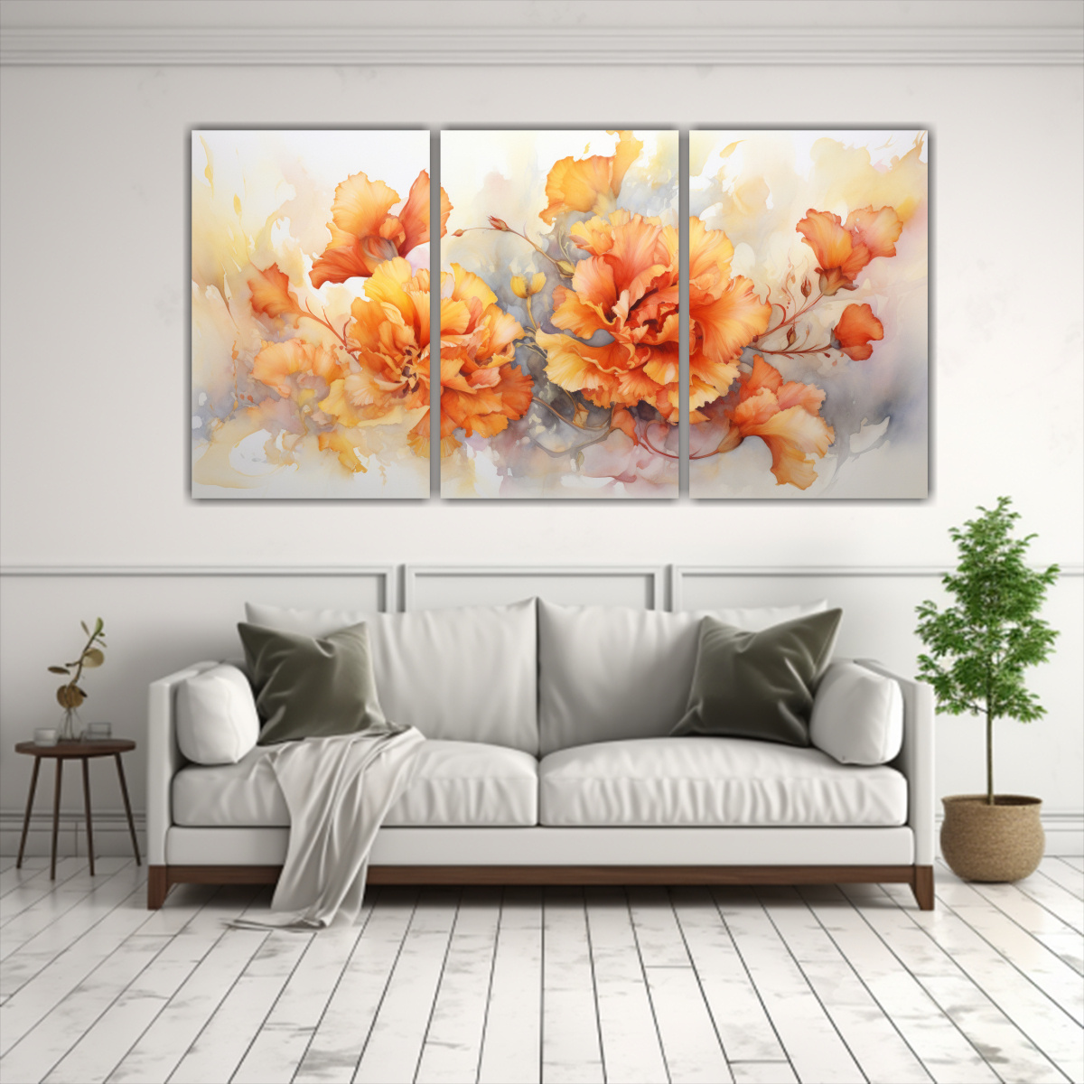 cuadros-abstractos-de-flores-naranjas-y-doradas-con-l-neas-finas-pintura-de-arte-1-1