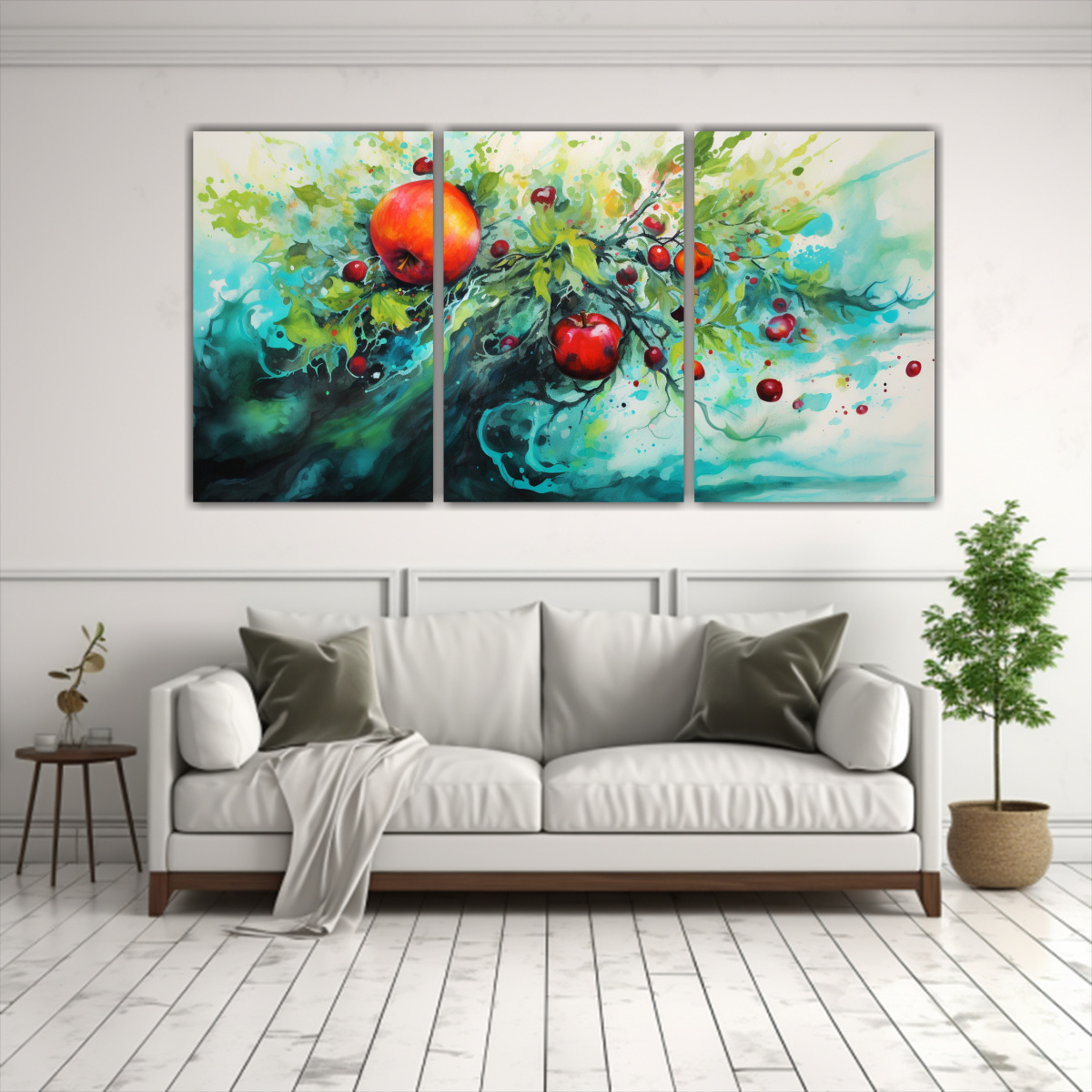 cuadros-de-decoraci-n-abstracta-con-rbol-de-granada-en-colores-verde-y-turquesa-expresi-n-intensa-1-1