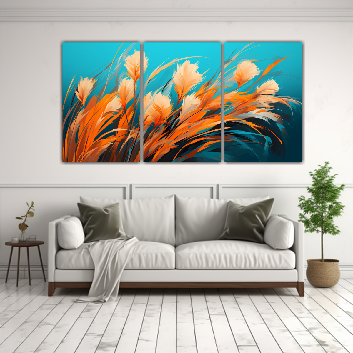 cuadros-de-pampas-grass-en-turquesa-y-naranja-de-alta-resoluci-n-en-estilo-neonoir-1