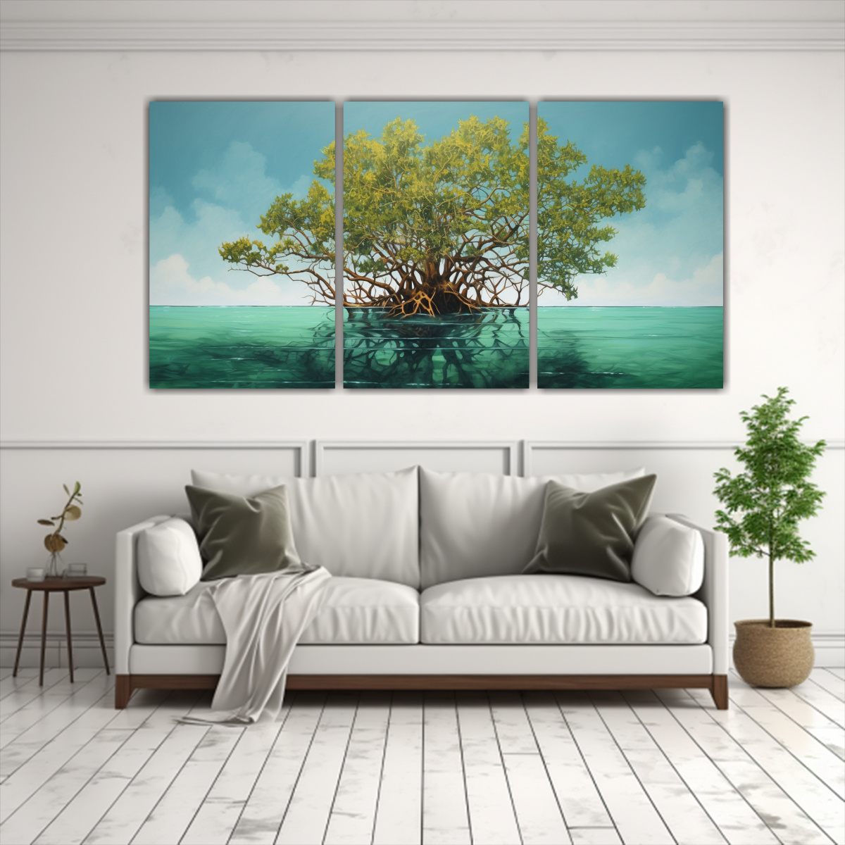 cuadros-decoraci-n-gama-de-colores-de-manglar-1