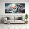 cuadros-decorativos-interiores-rbol-bons-i-en-turquesa-y-negro-pintura-abstracta-1