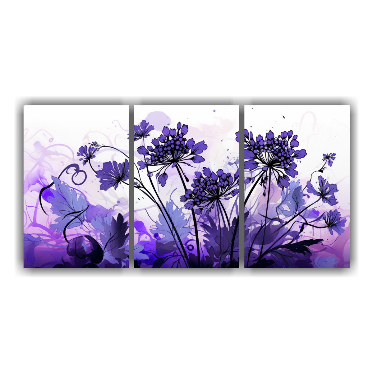 cuadros-dise-o-equilibrio-visual-arom-ticas-morado-y-negro