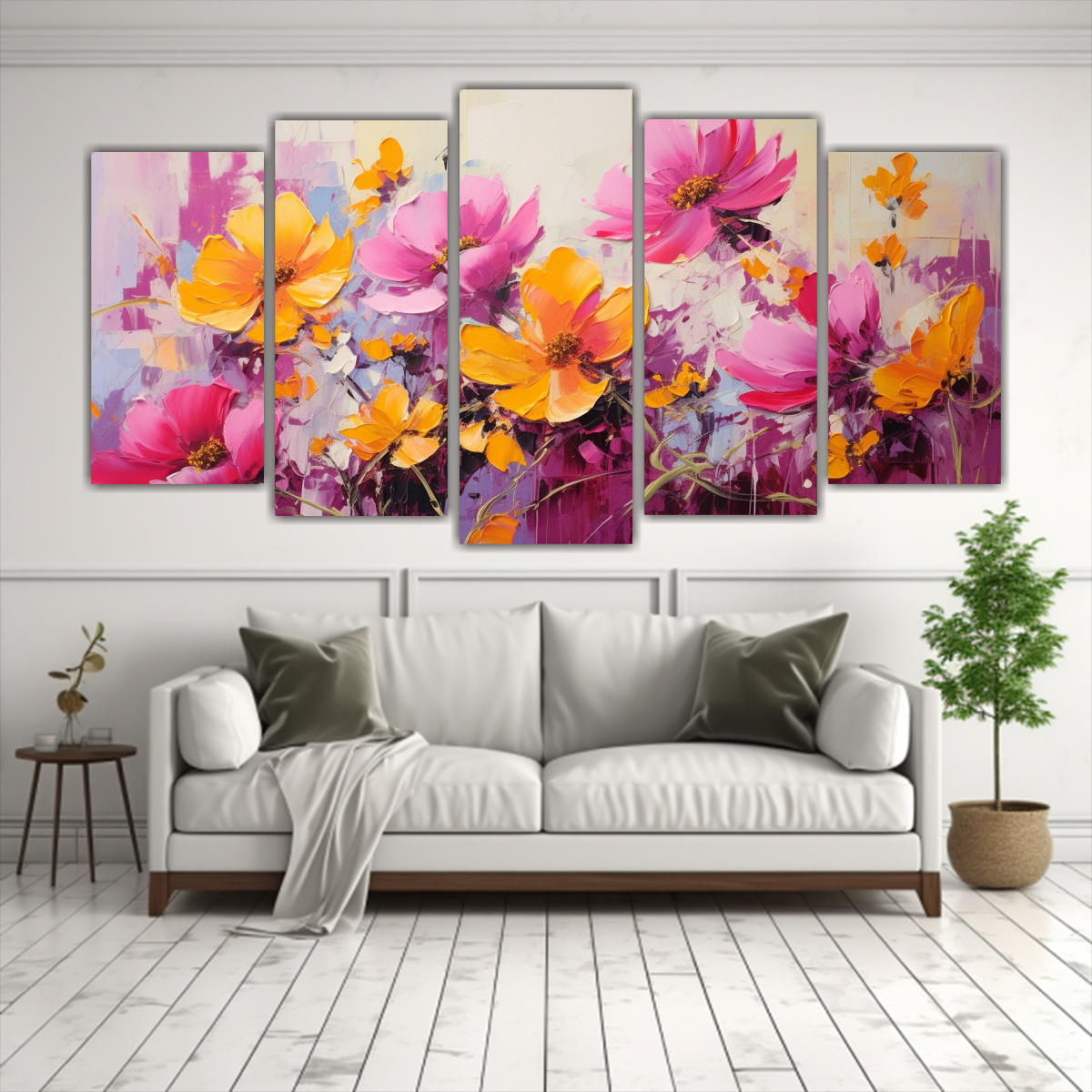 cuadros-estilo-galer-a-surrealista-de-flores-amarillas-y-magenta-en-lienzo-1