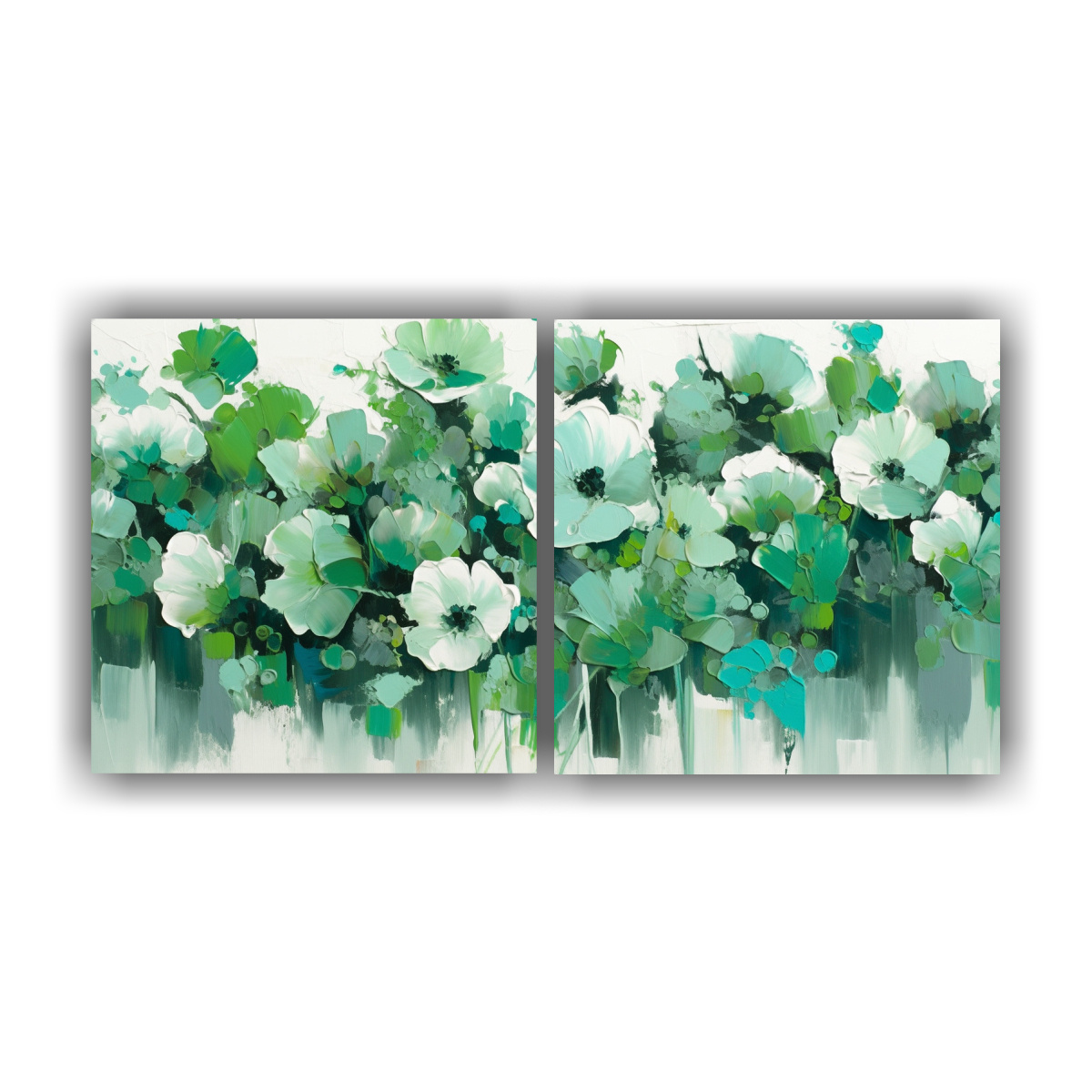 cuadros-florales-en-lienzo-verde-y-cian-para-decoraci-n