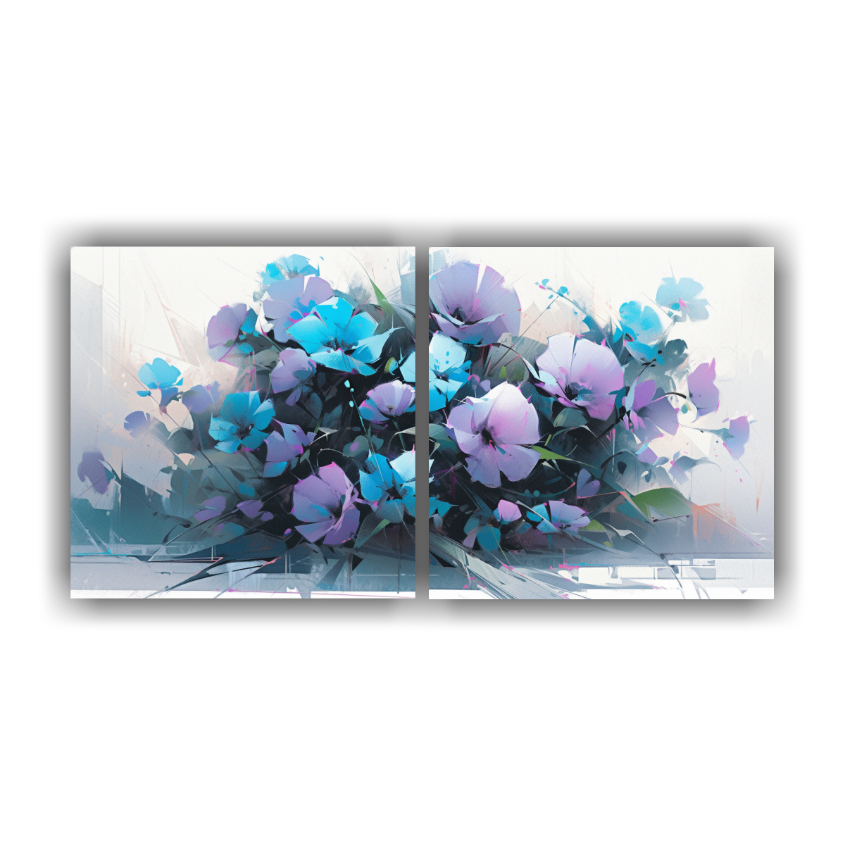 cuadros-florales-en-lienzo-vitalidad-morada-y-turquesa