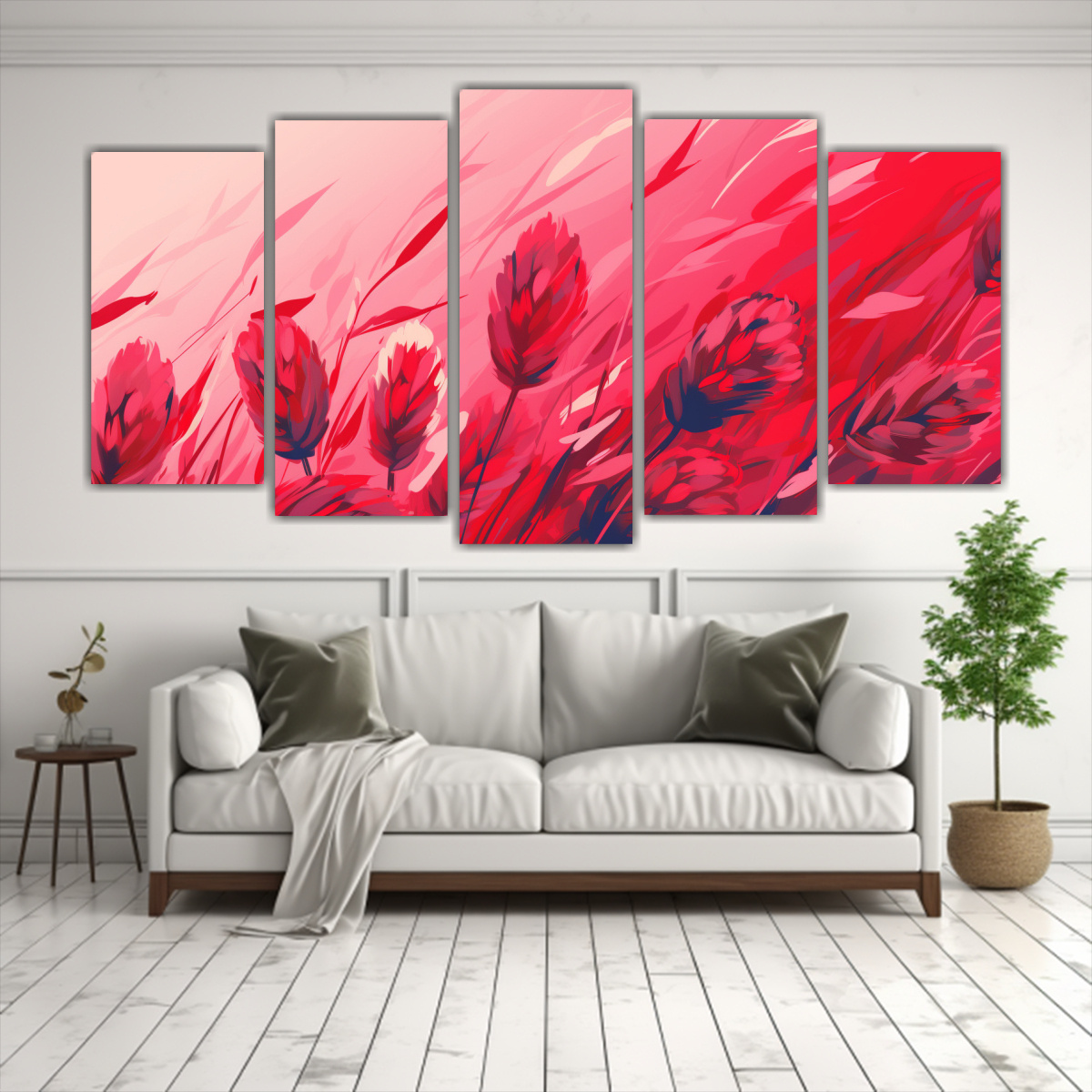 cuadros-modernos-con-granos-de-cebada-en-rojo-y-rosa-en-atmosfera-neonoir-1