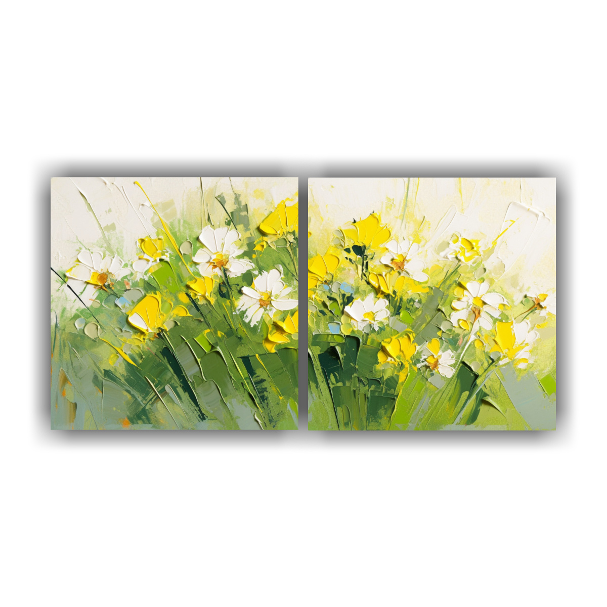 cuadros-modernos-de-escenario-amarillo-y-verde-con-flores-en-lienzo-