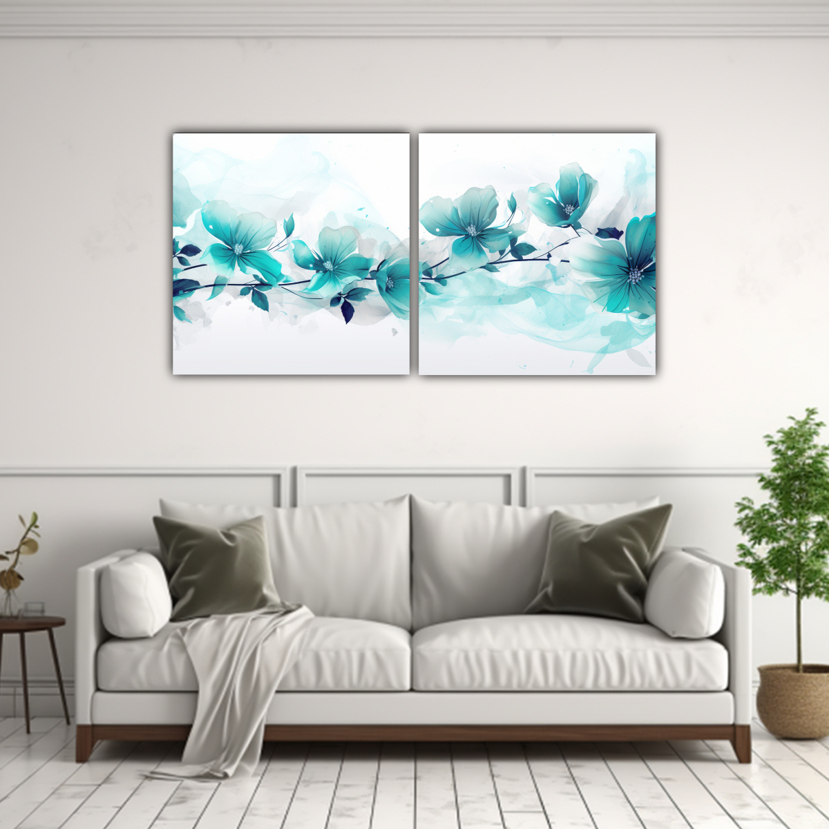 cuadros-modernos-modernidad-en-blanco-y-turquesa-atmosfera-neonoir-en-la-decoraci-n-1