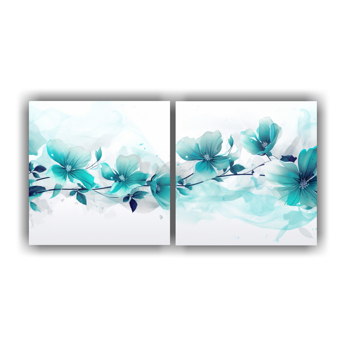 cuadros-modernos-modernidad-en-blanco-y-turquesa-atmosfera-neonoir-en-la-decoraci-n