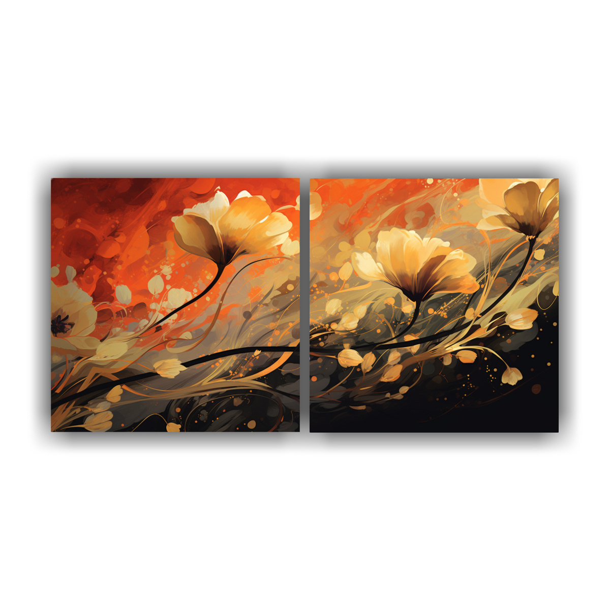 cuadros-modernos-riqueza-visual-en-tonos-naranja-y-dorado-con-atm-sfera-neonoir-en-el-estilo