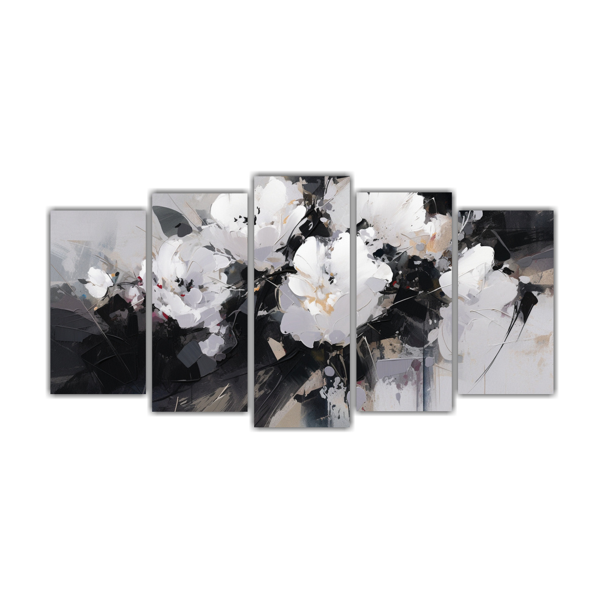 cuadros-vintage-de-exposici-n-en-blanco-y-negro-con-flores