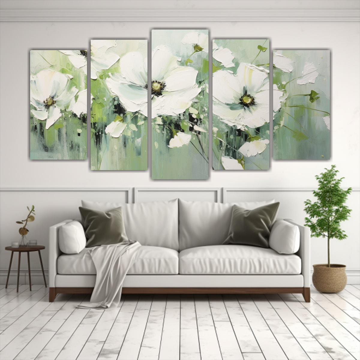 dibujo-refinado-de-flores-verdes-y-blancas-en-lienzo-para-decoraci-n-1-1