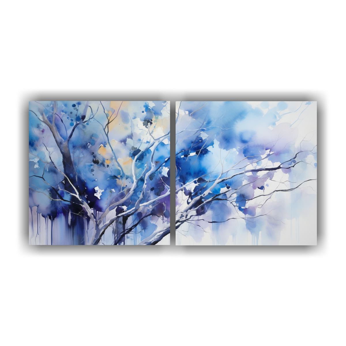 diptico-espectacular-para-comedor-rbol-de-eucalipto-pintura-abstracta-en-acuarela-en-colores-azules