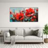 diptico-intenso-patr-n-sim-trico-a-rojo-y-turquesa-flores-pintura-sobre-lienzo-en-decoraci-n-pinturas-1