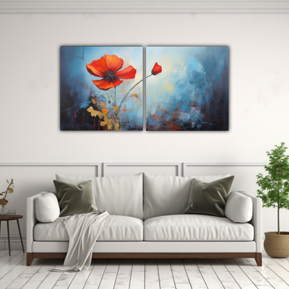 dos-lienzos-de-tela-abstractos-para-cocina-pintura-floral-detallada-en-leo-1