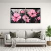 dos-lienzos-de-tela-moderno-tematica-flores-en-negro-y-rosa-1