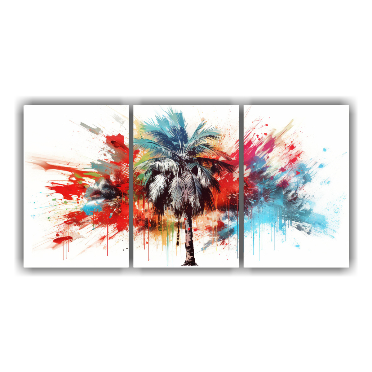 juego-de-3-lienzos-hermoso-simple-con-palmera-en-colores-rojo-y-azul-pintura-abstracta-acuarela-