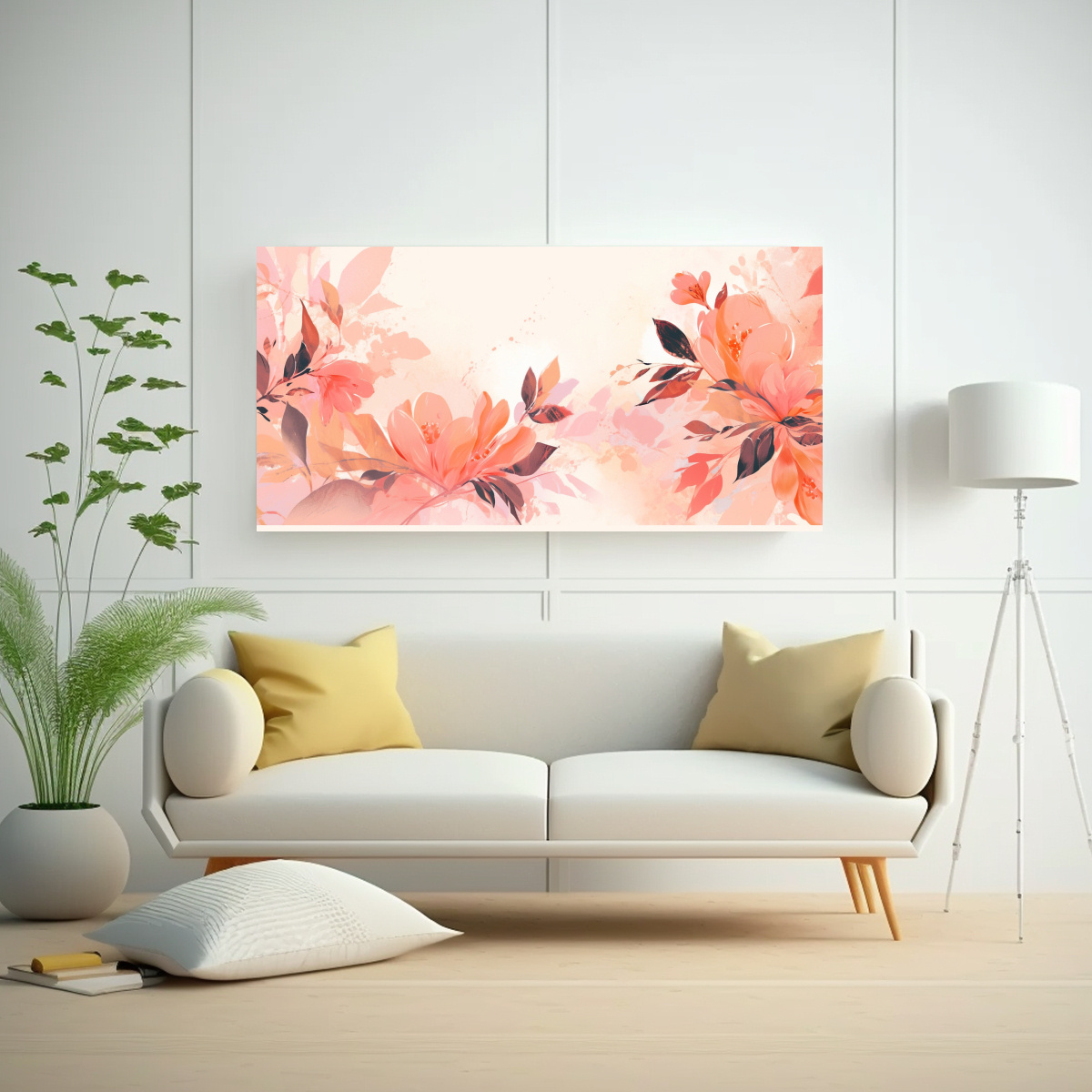 lienzo-de-tela-acuarela-en-colores-c-lidos-naranja-y-rosa-atm-sfera-neonoir-al-estilo-de-decoraci-n-1