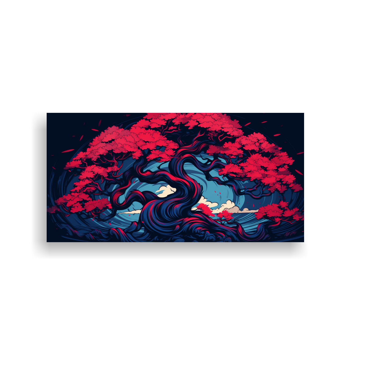 lienzo-decorativo-bons-i-rojo-y-azul-ambiente-neonoir