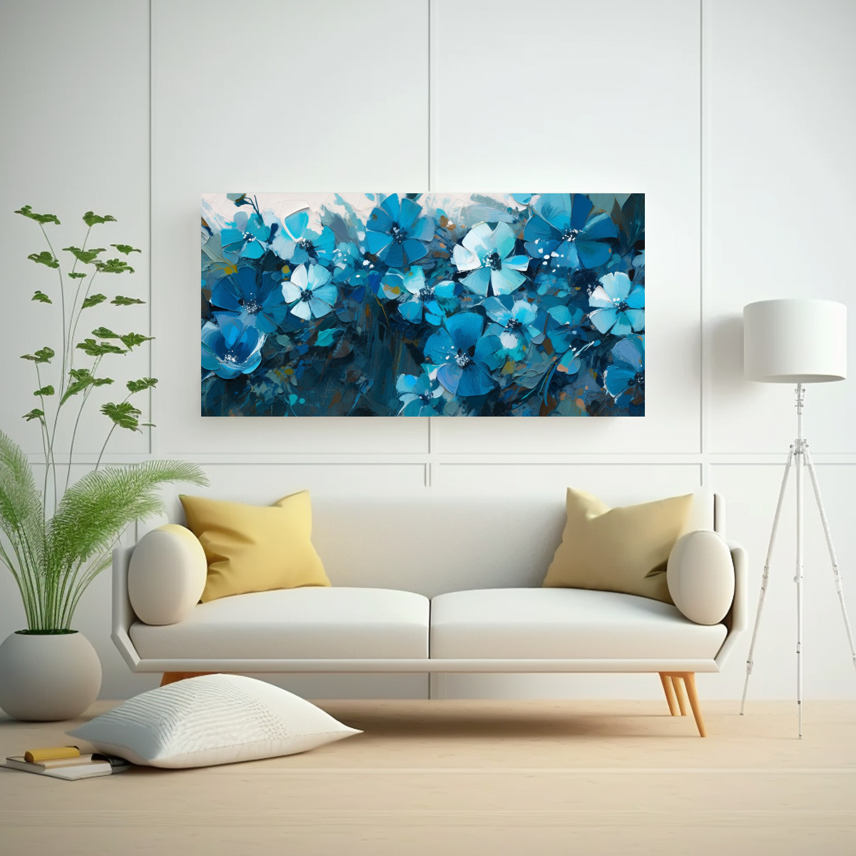 lienzo-tem-tica-turquesa-y-azul-flores-en-decoraci-n-1